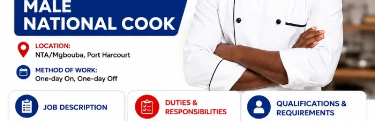 Experienced Baker Job in Uyo, Akwa Ibom State | Apply Now